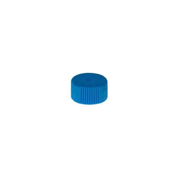 O-Ring Seal Screw Cap, blue